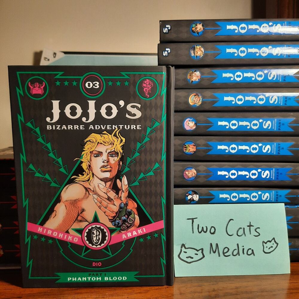 📚 Jojo's Bizarre Adventure Part 1 Vol. 3 Official English Manga 9781421578811